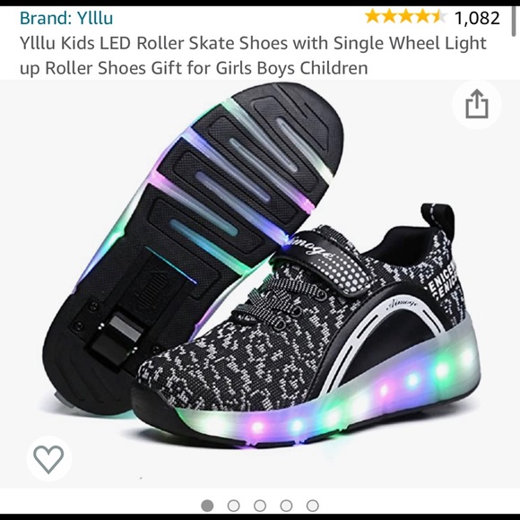 Aimoge Other - Rollerskate light up Wheeled Sneakers Girls